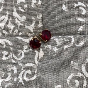 Ruby Red Kate Spade Earrings